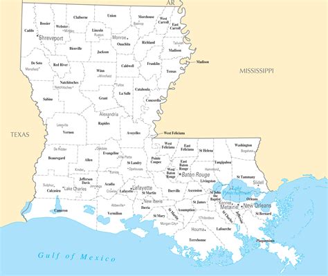 list of cities and towns in louisiana